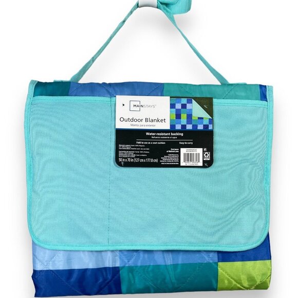Mainstays | Bags | Mainstays Outdoor Blanket 5 X 70 Picnic Beach Lawn ...